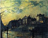 John Atkinson Grimshaw Hampstead painting